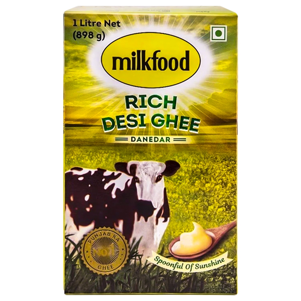 Milkfood Rich Desi Ghee 1 L (Carton)