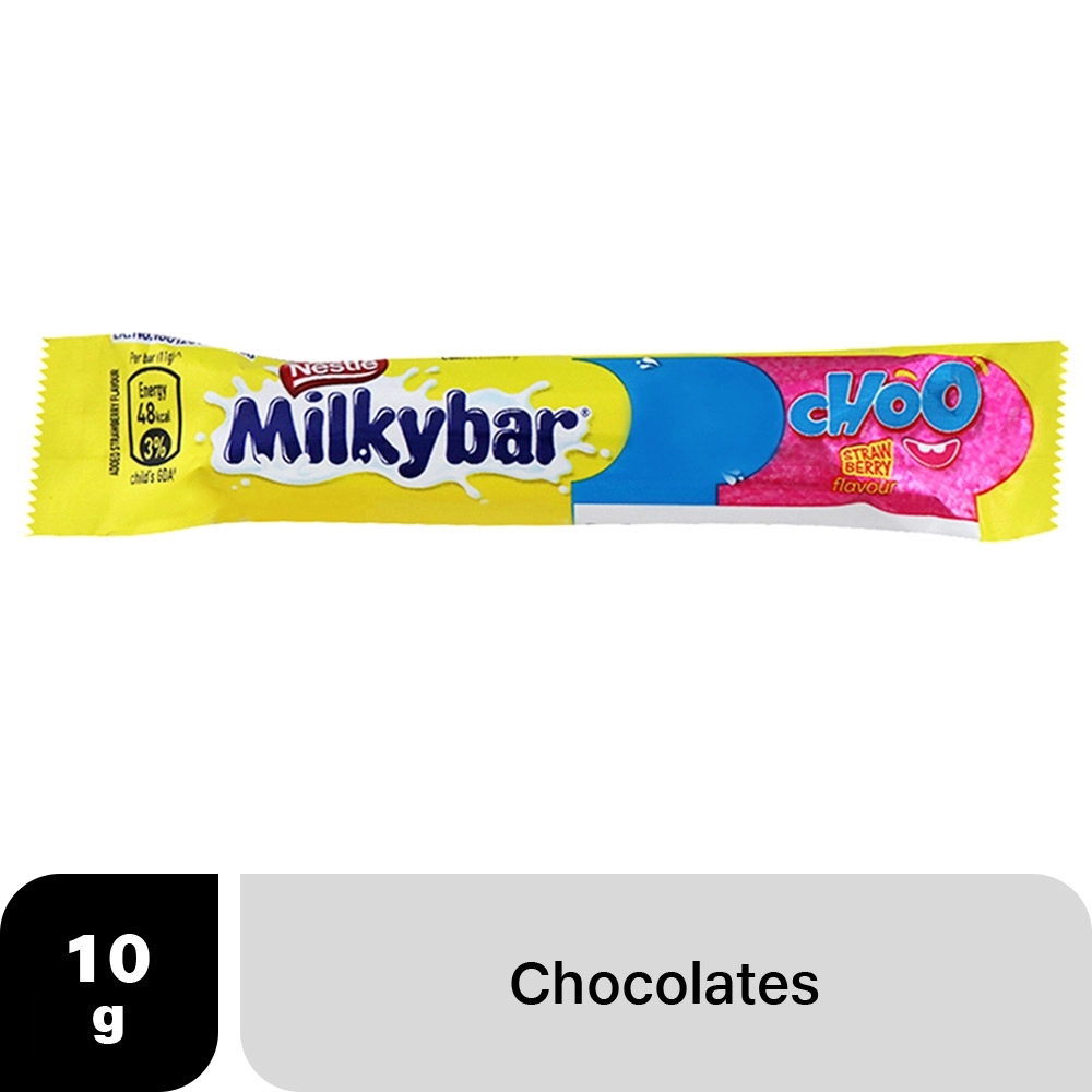 Nestle Milkybar Choo Strawberry Chocolate 10 g