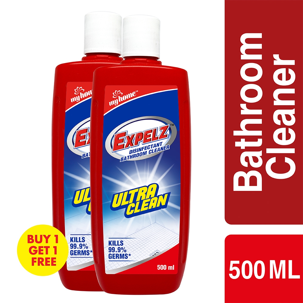 My Home Expelz Disinfectant Bathroom Cleaner 500 ml (Buy 1 Get 1 Free)