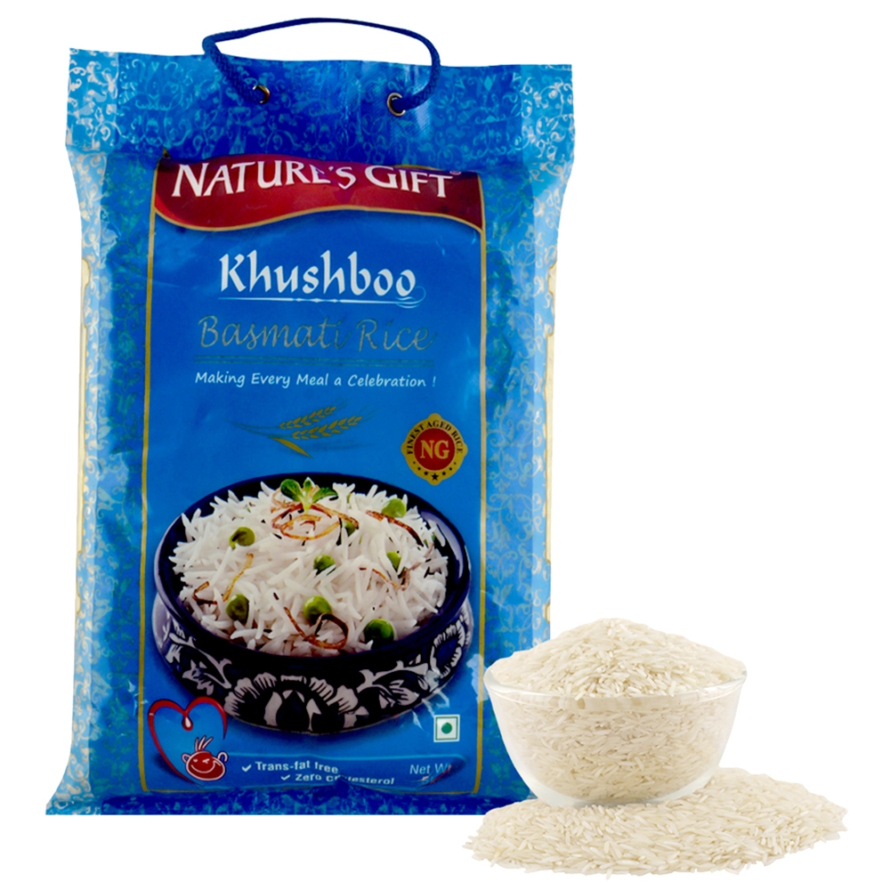 Nature's Gift Khushboo Basmati Rice 5 kg