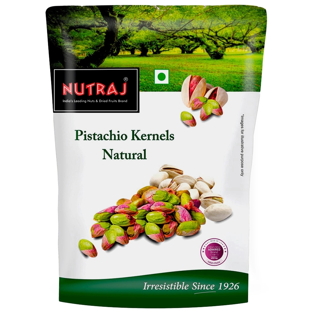 Nutraj Natural Green Pistachios 100 g