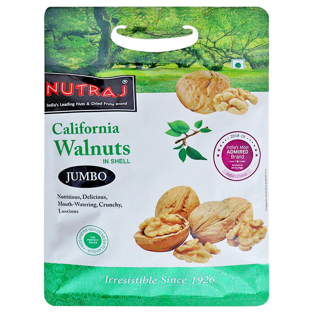 Nutraj California InShell Jumbo Walnuts 1 kg