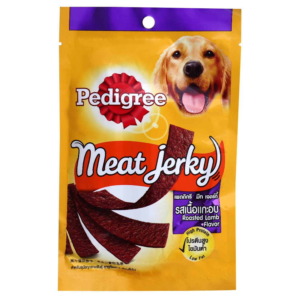 Pedigree Meat Jerky Lamb Dog Treat 80 g
