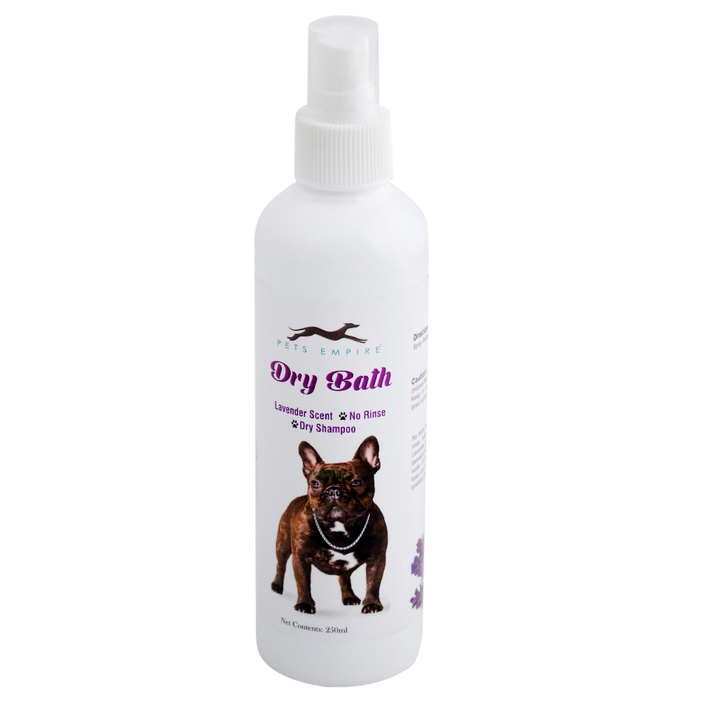 Pets Empire Lavender Dry Bath Shampoo 250 ml