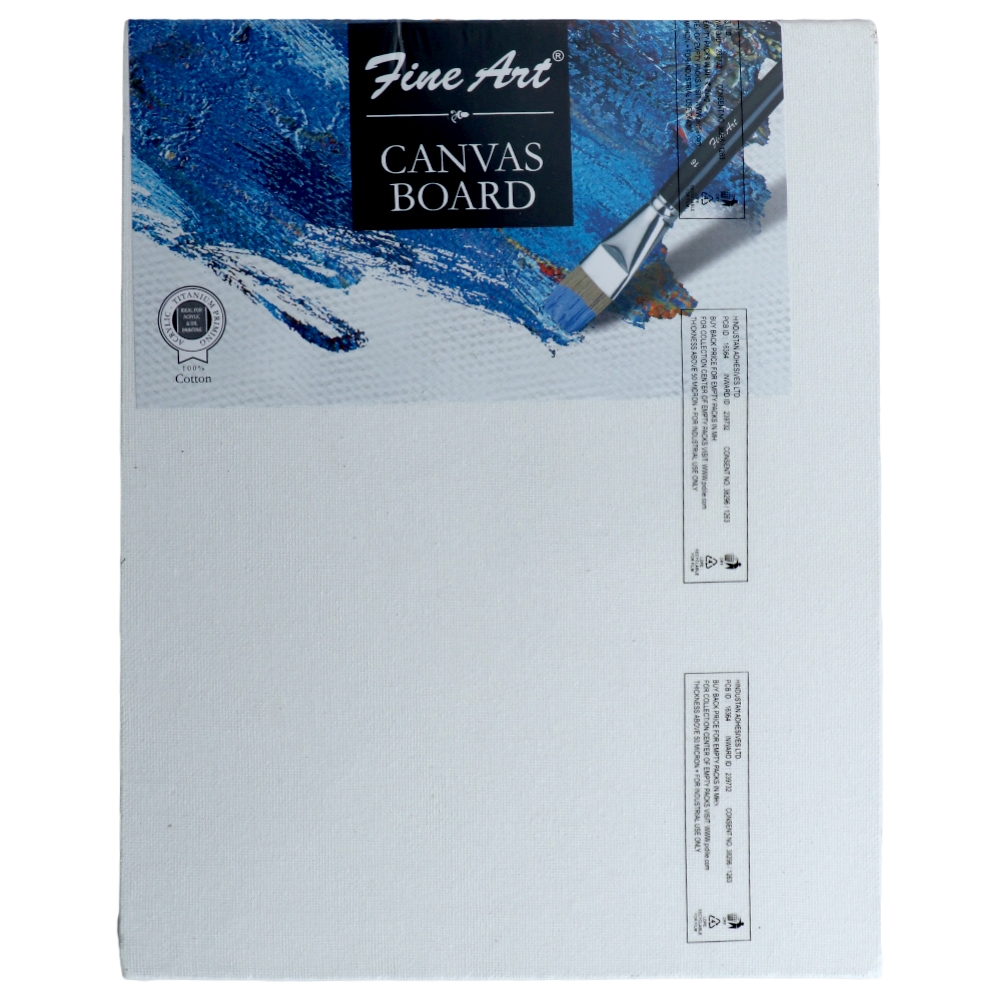 Fine Art Canvas Board 8" x 10"