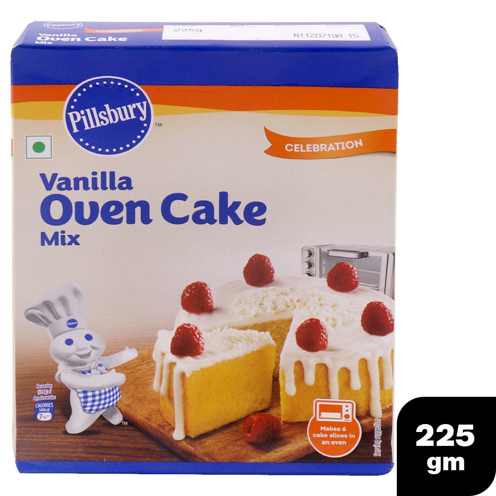Pillsbury Vanilla Oven Cake Mix 225 g