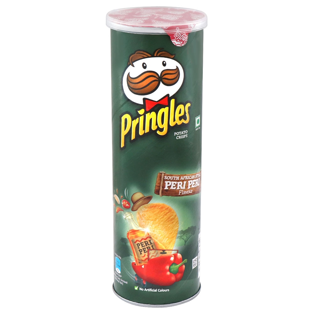Pringles South African Style Peri Peri Potato Crisps 107 g