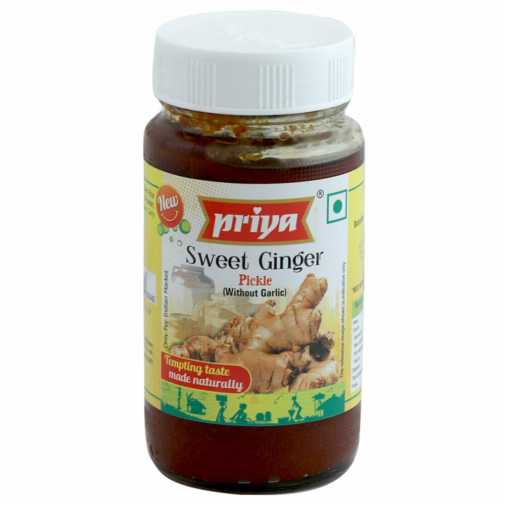 Priya Sweet Ginger Pickle Without Garlic 300 G