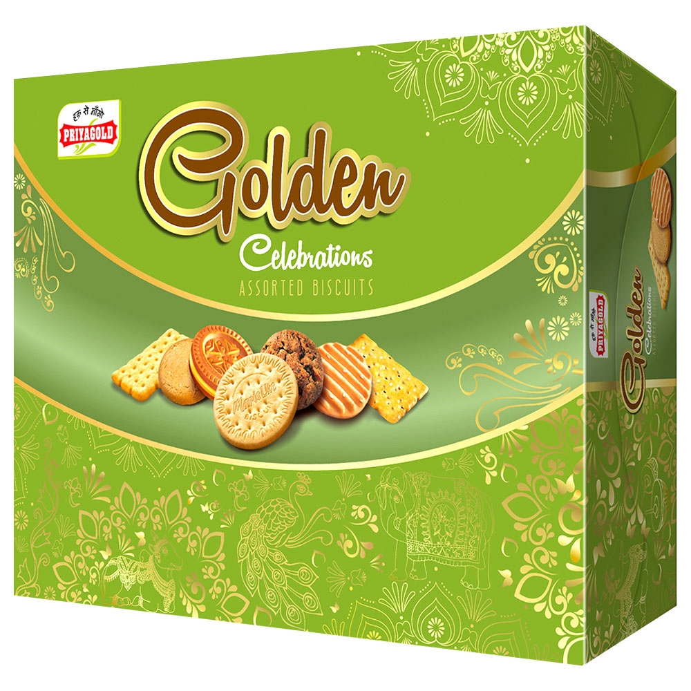 Priyagold Assorted Biscuits Gift Pack 1.3 kg Buy 16 eaches at Rs.251.