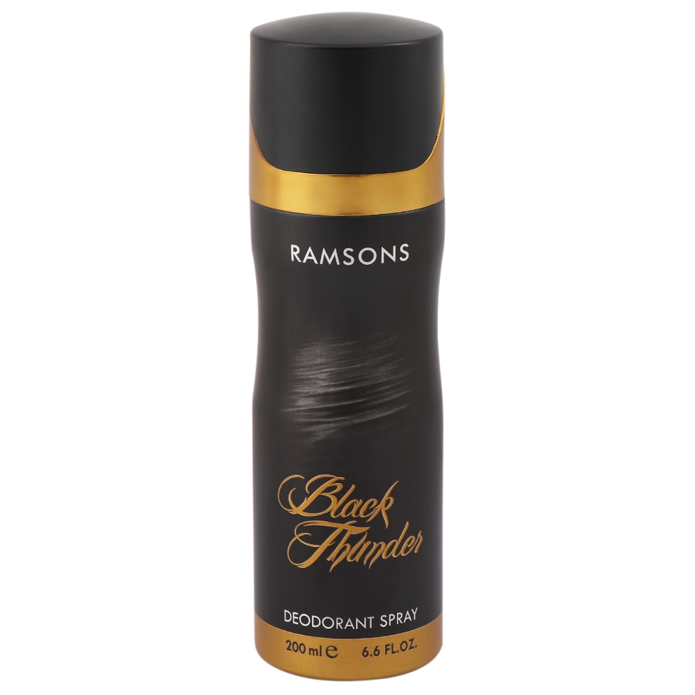 Ramsons Black Thunder Deodorant Spray for Men 200 ml
