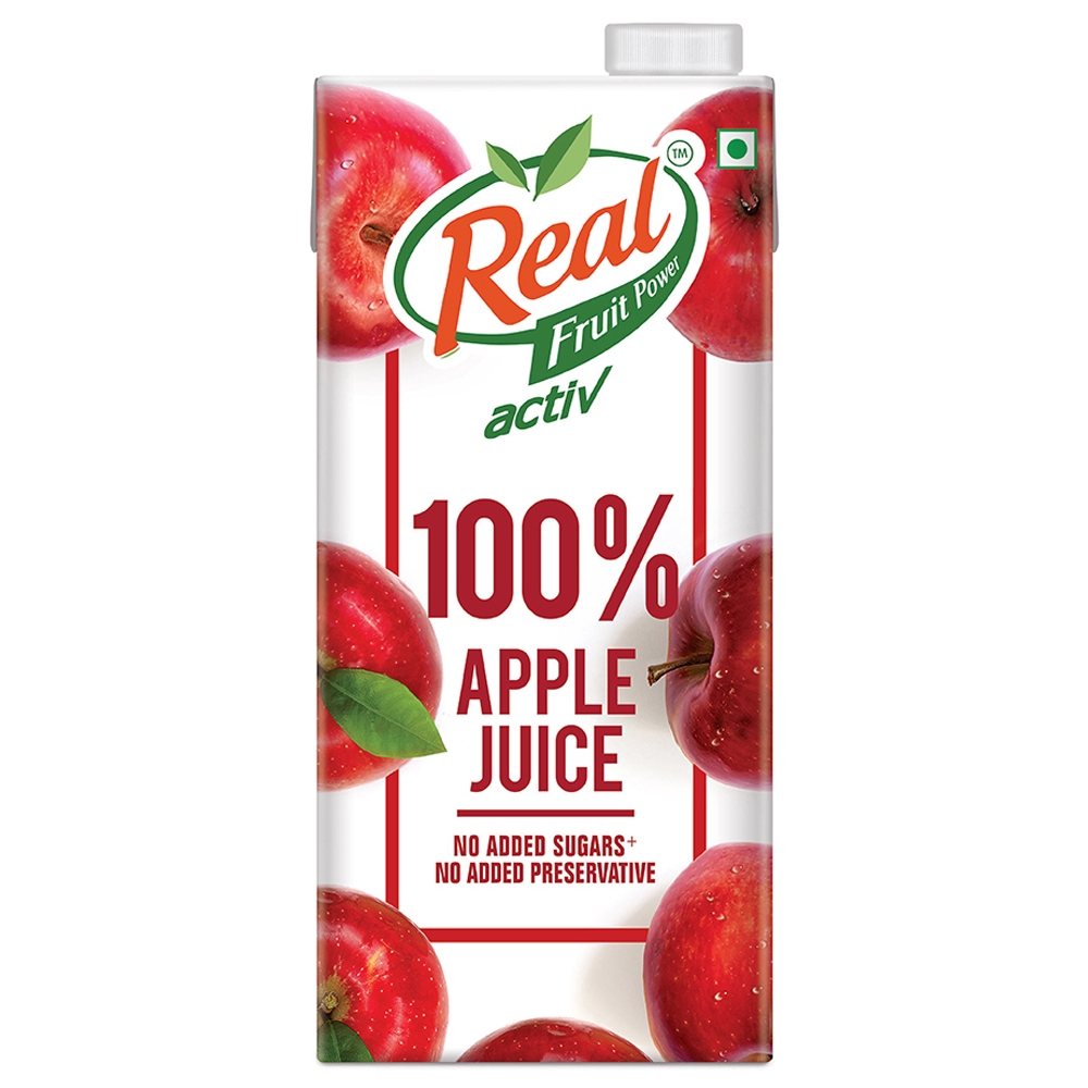 Real Activ 100 Apple Juice 1 L
