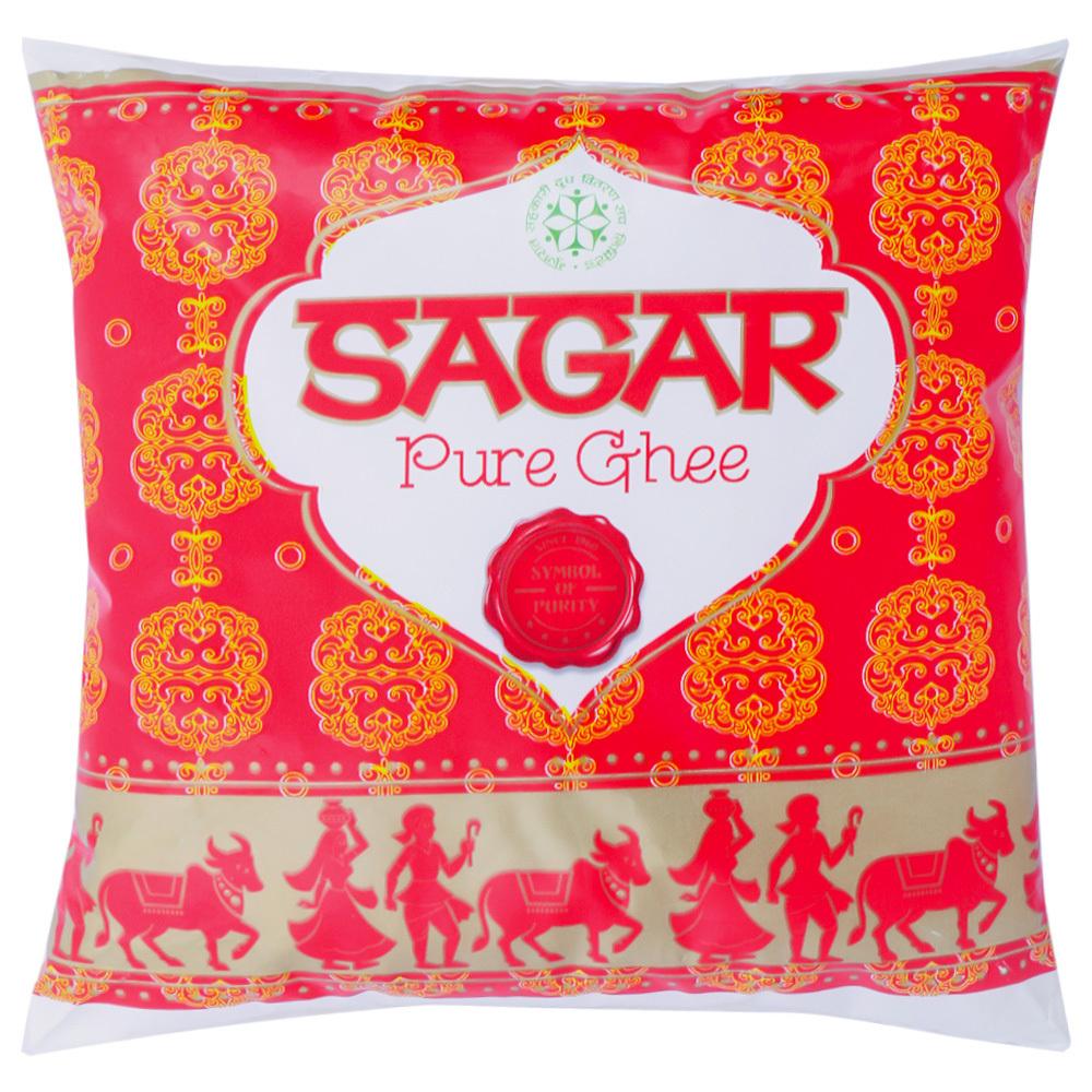 Buy Sagar Pure Ghee 500 ml (Pouch) Sagar JioMart Partner Online B2B Buying Solutions www