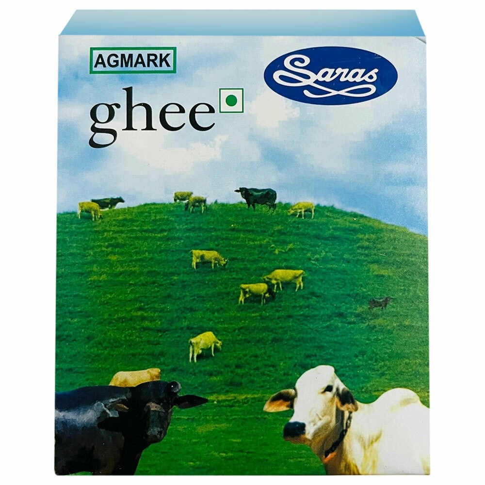 Saras Ghee 1 L (Carton)