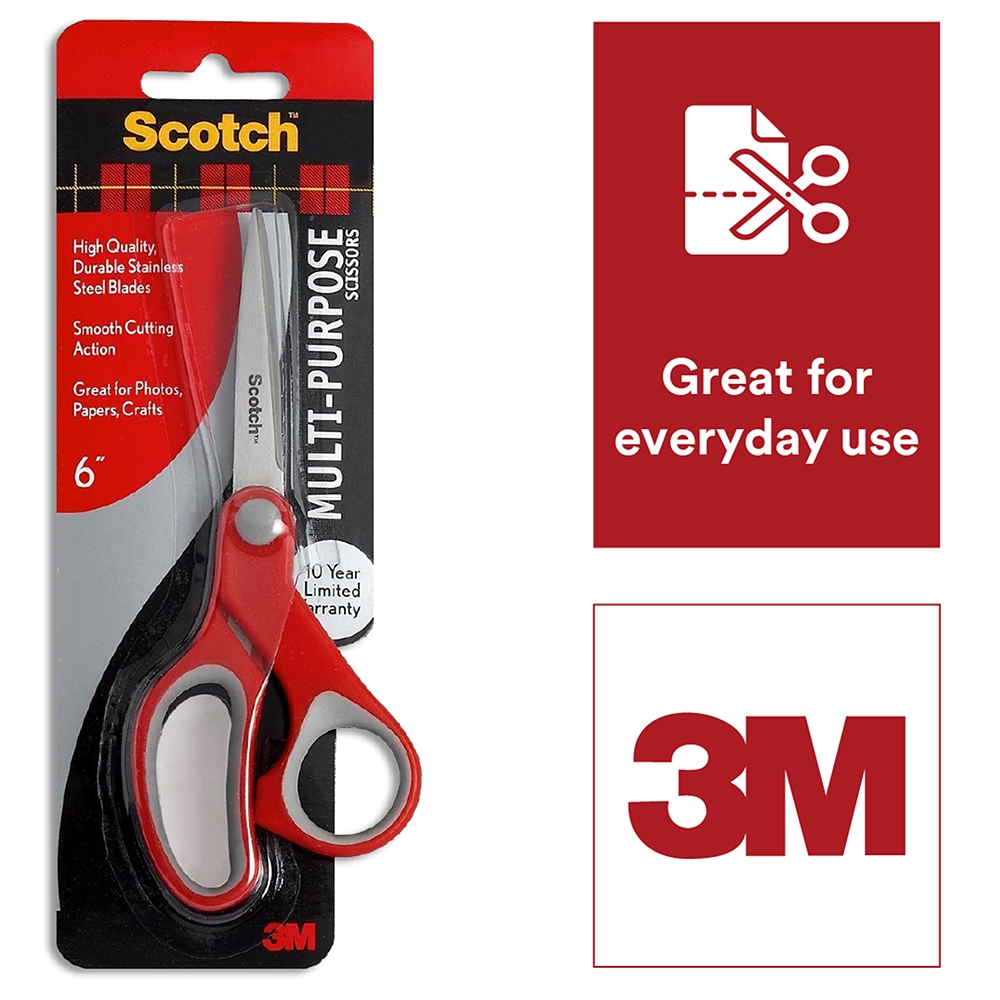 Scotch Multipurpose Scissor 6 inchs