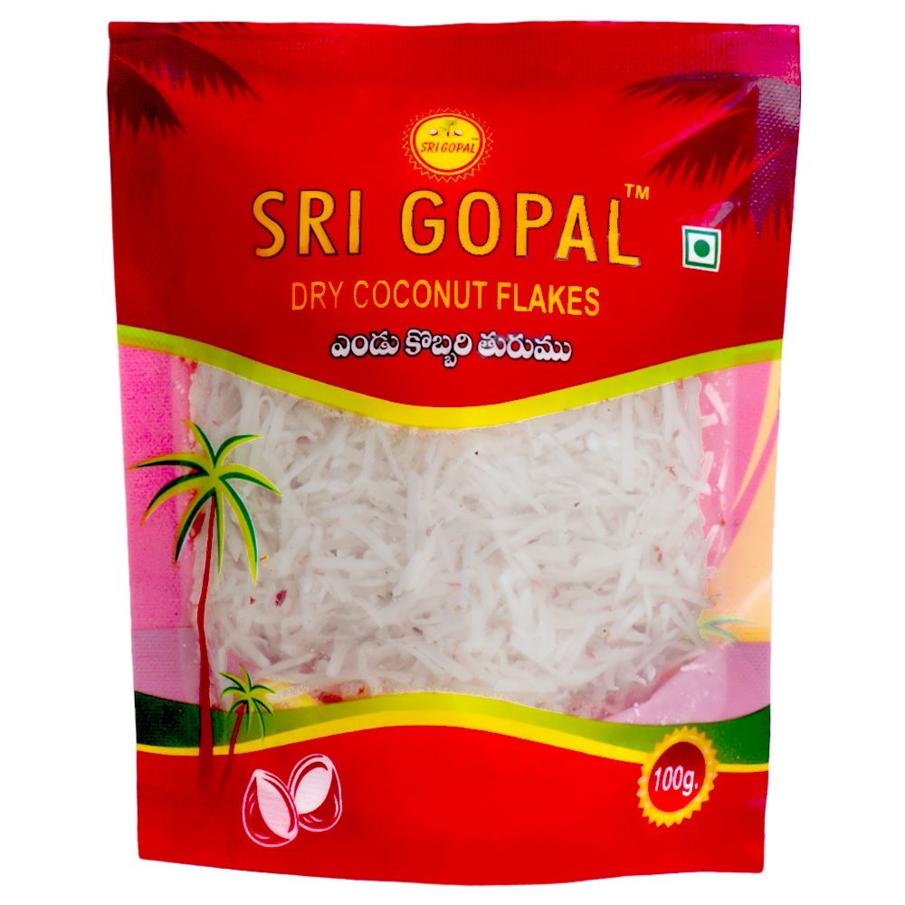 Sri Gopal Dry Coconut Flakes 100 gm