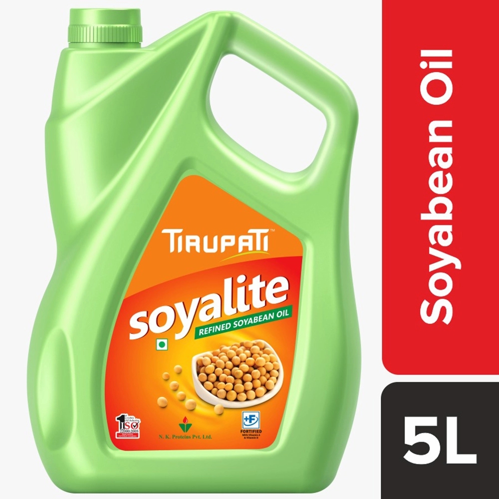 Tirupati Soyalite Refined Soyabean Oil 5 L