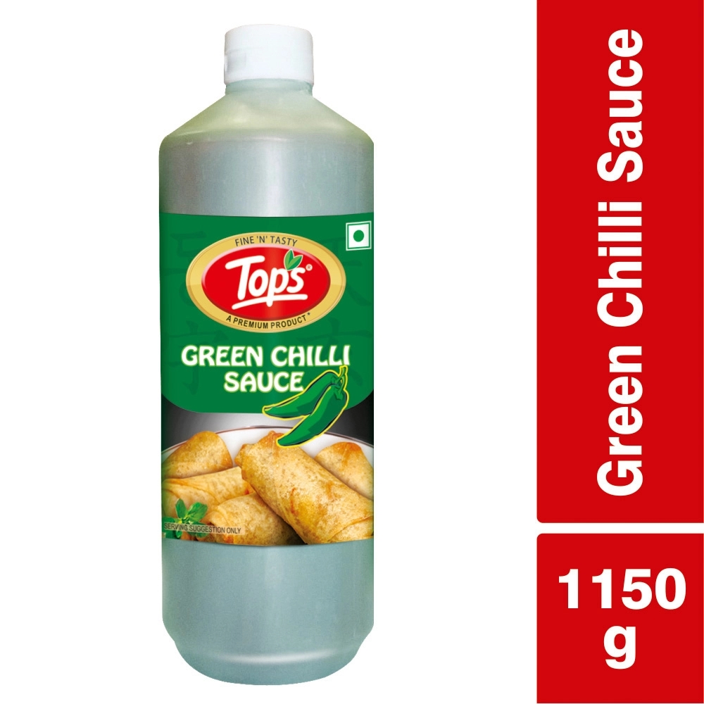 Tops Green Chilli Sauce 1.15 kg