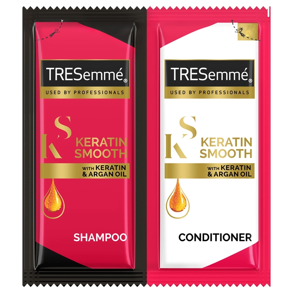 Tresemme Keratin Shampoo & Conditioner Twin Sachet 14 ml
