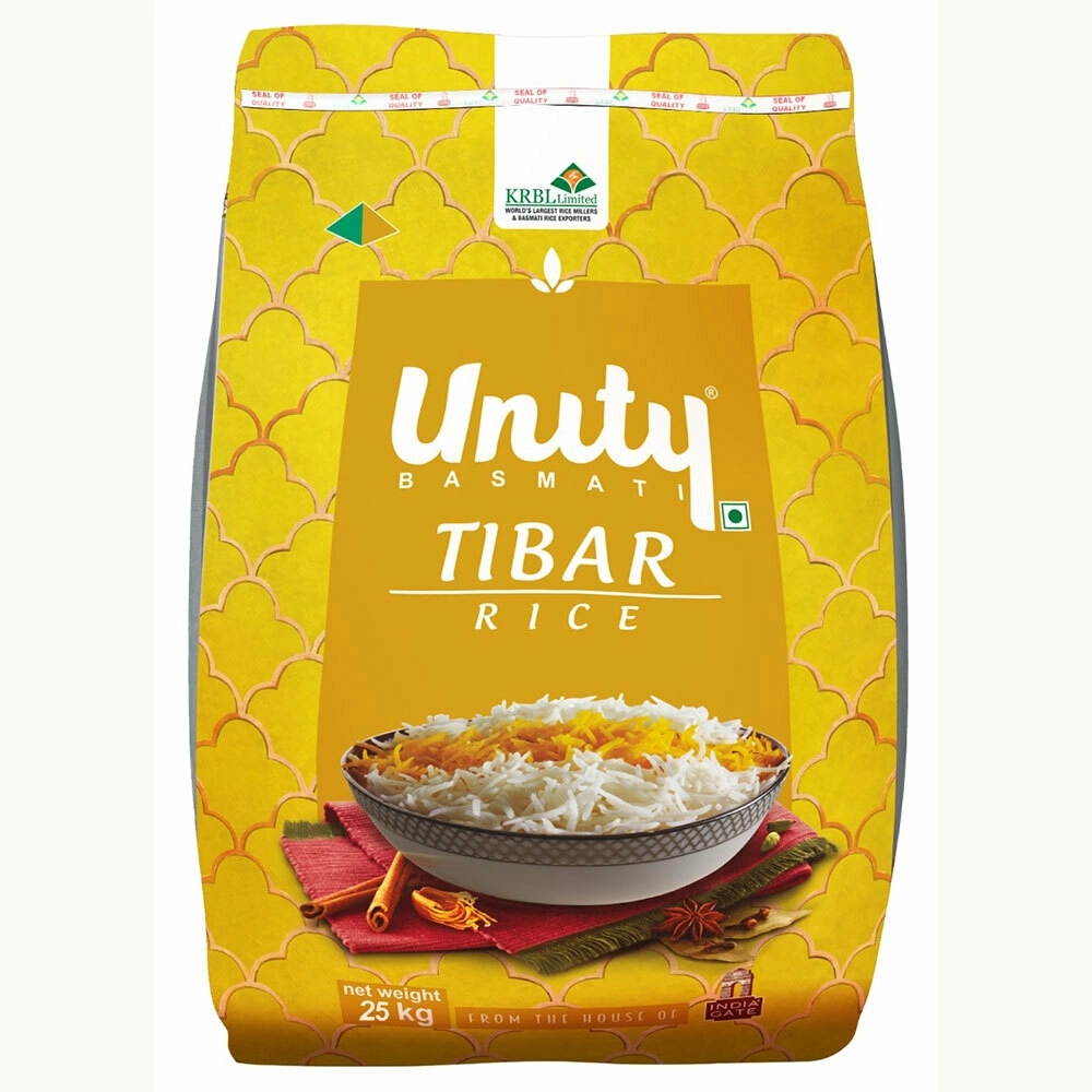Unity Tibar Basmati Rice 25 kg