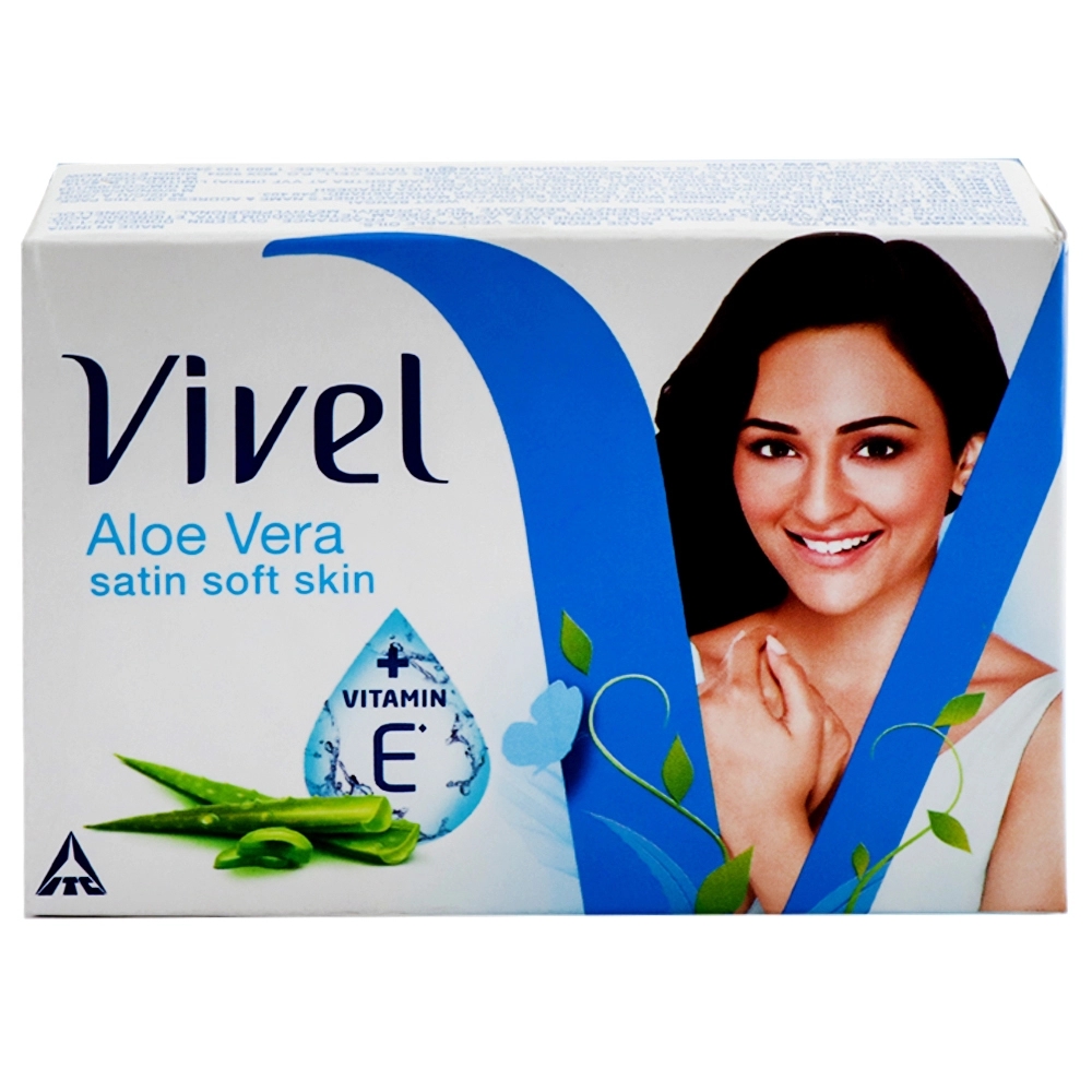 Vivel Aloe Vera Satin Soft Skin Soap 100 g