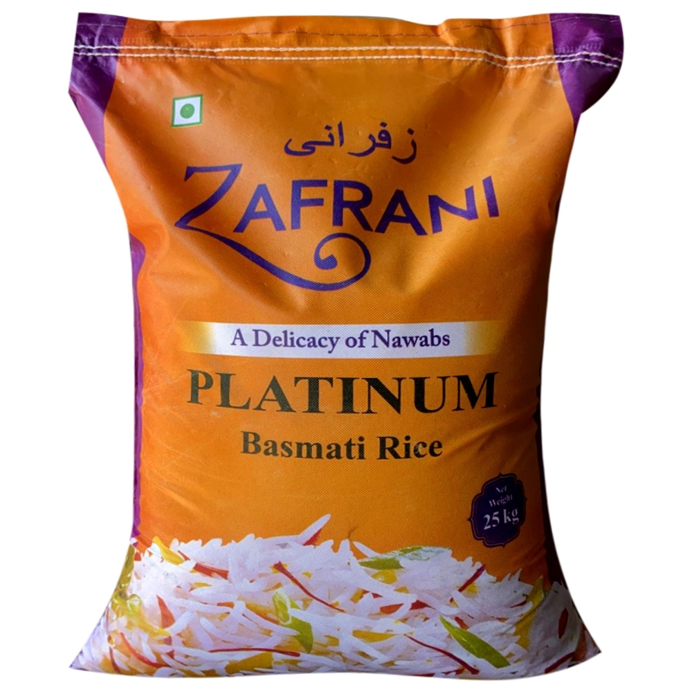 Zafrani Platinum Basmati Rice 25 kg