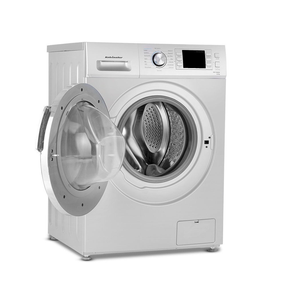 Kelvinator 8.0 Kg Front Load FullyAutomatic Washing Machine, KWF