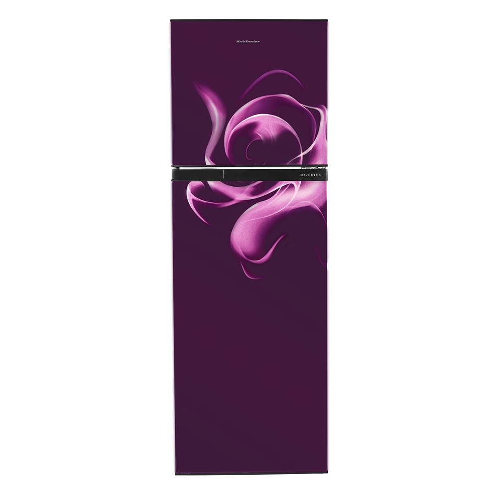 Kelvinator 252 litres Double Door Refrigerator, Purple Red KRFB270PRV