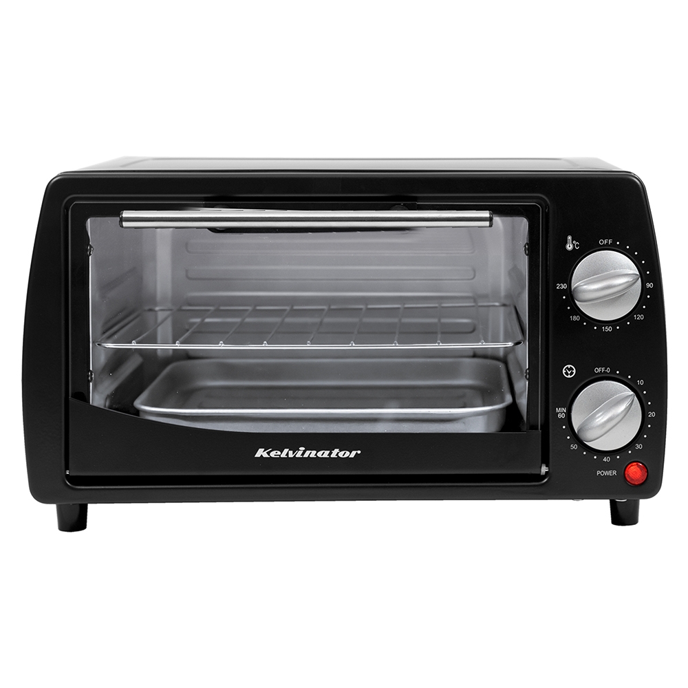 Kelvinator 10L Oven Toaster Griller (OTG), Black, KOTG00110