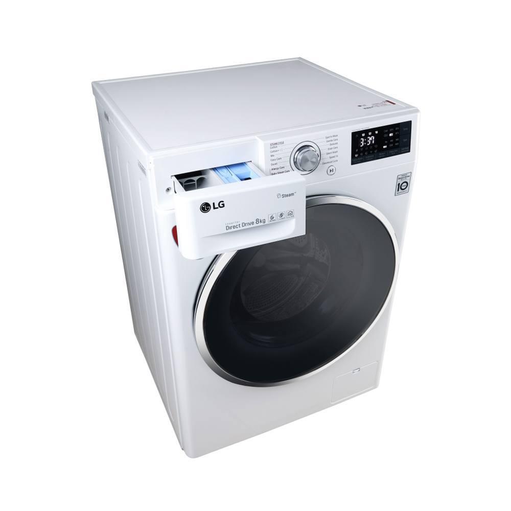 LG 8 Kg Front Loading Fully Automatic Washing Machine FHT1208SWW
