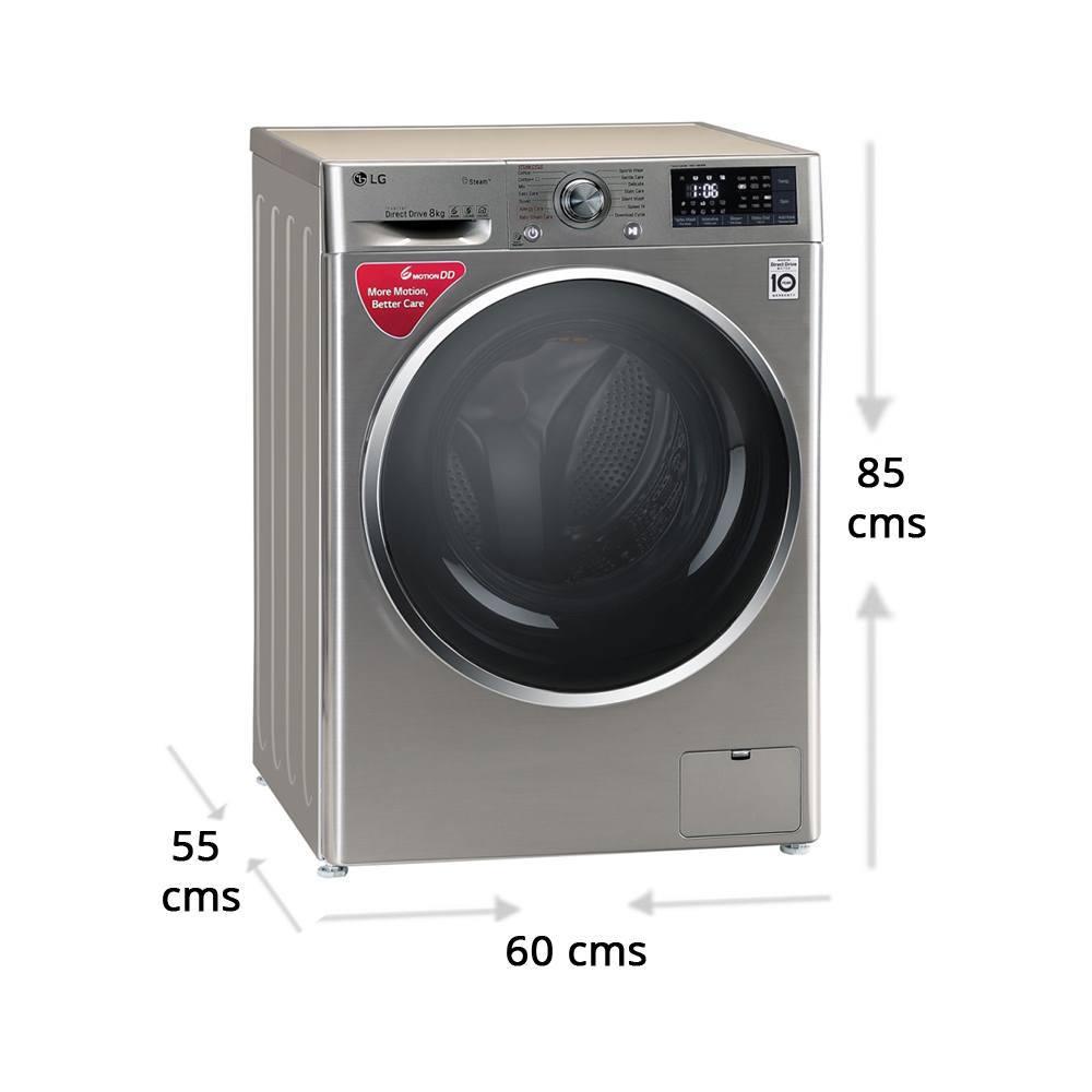 LG 8 Kg Front Loading Fully Automatic Washing Machine FHT1408SWS