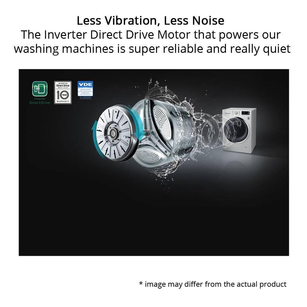 LG 7 Kg Front Loading Fully Automatic Washing Machine FHT1207SWS