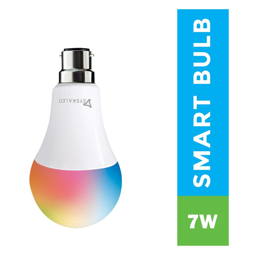 SYSKA Smart Lights LED 7 WTS B22 Round