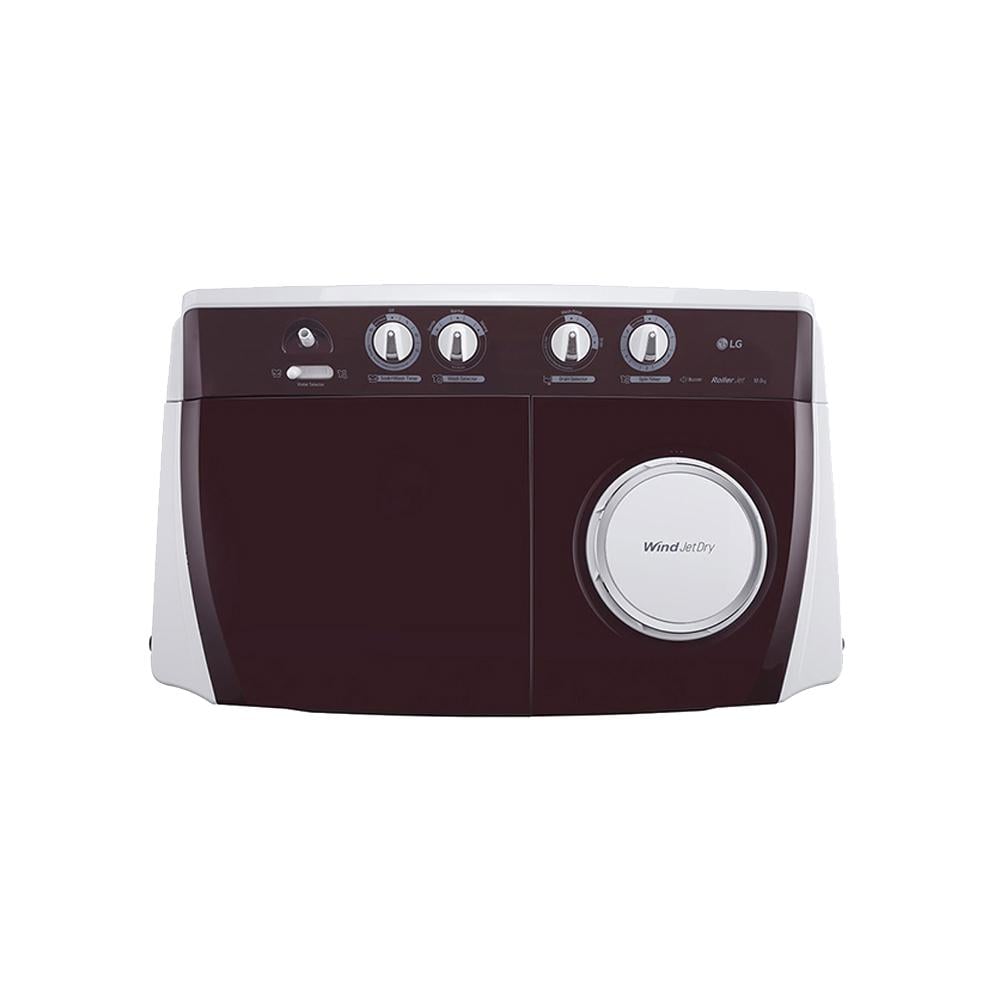 Lg semi auto washing machine 10.0 sales kg p1045sgaz