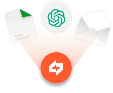 Automation tools with integration and workflow icons