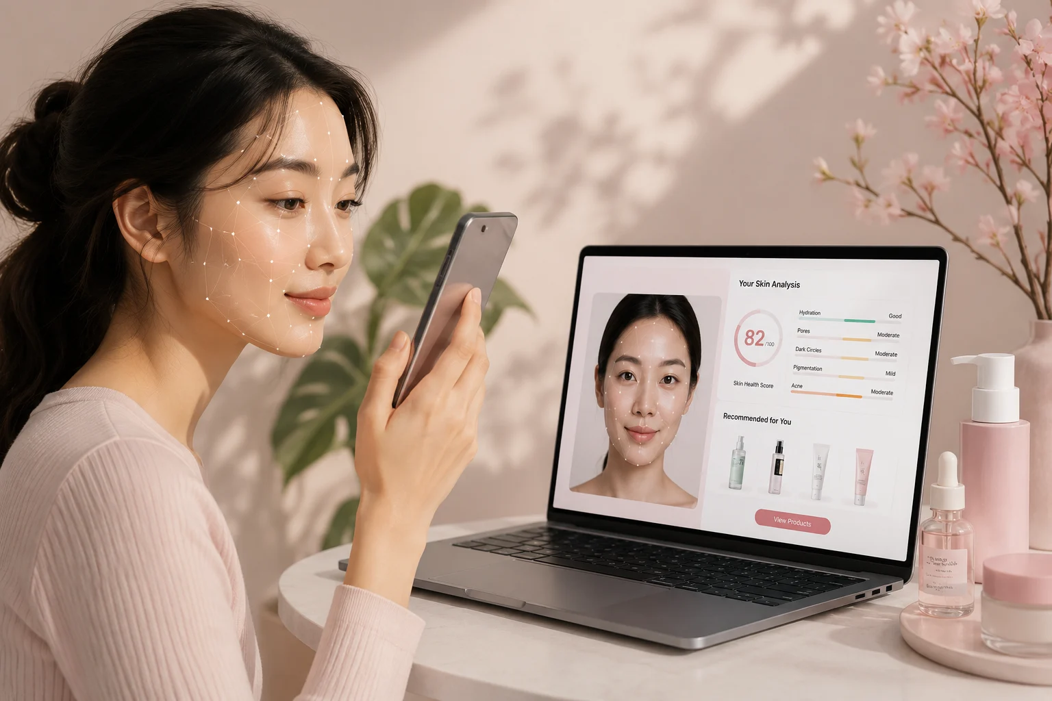 AI skin analysis case study: How a leading Mauritius K-Beauty platform personalised skincare shopping