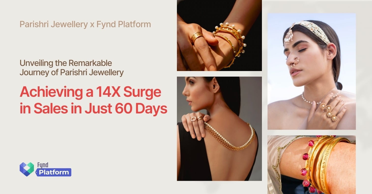 How Parishri Jewellery increased its revenue by 14X with an online store built on the Fynd Platform?