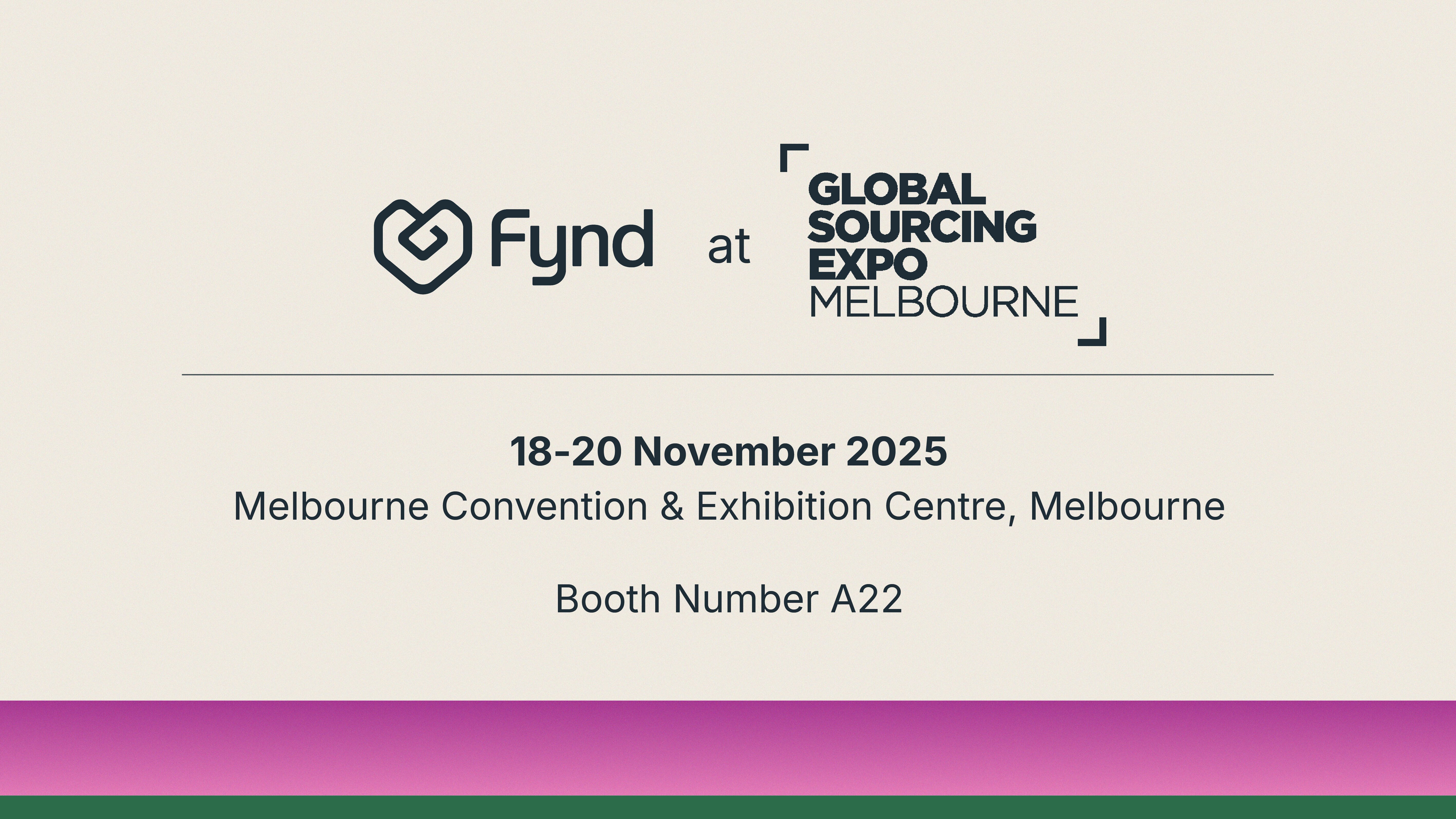 Global Sourcing Expo Melbourne 