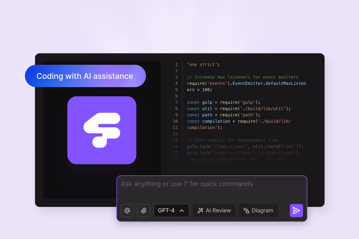 With AI-powered development in Fynix