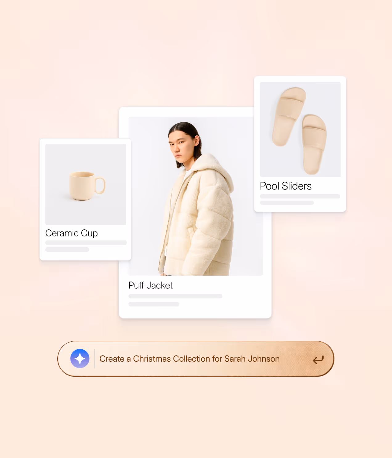 Create personalized catalogs