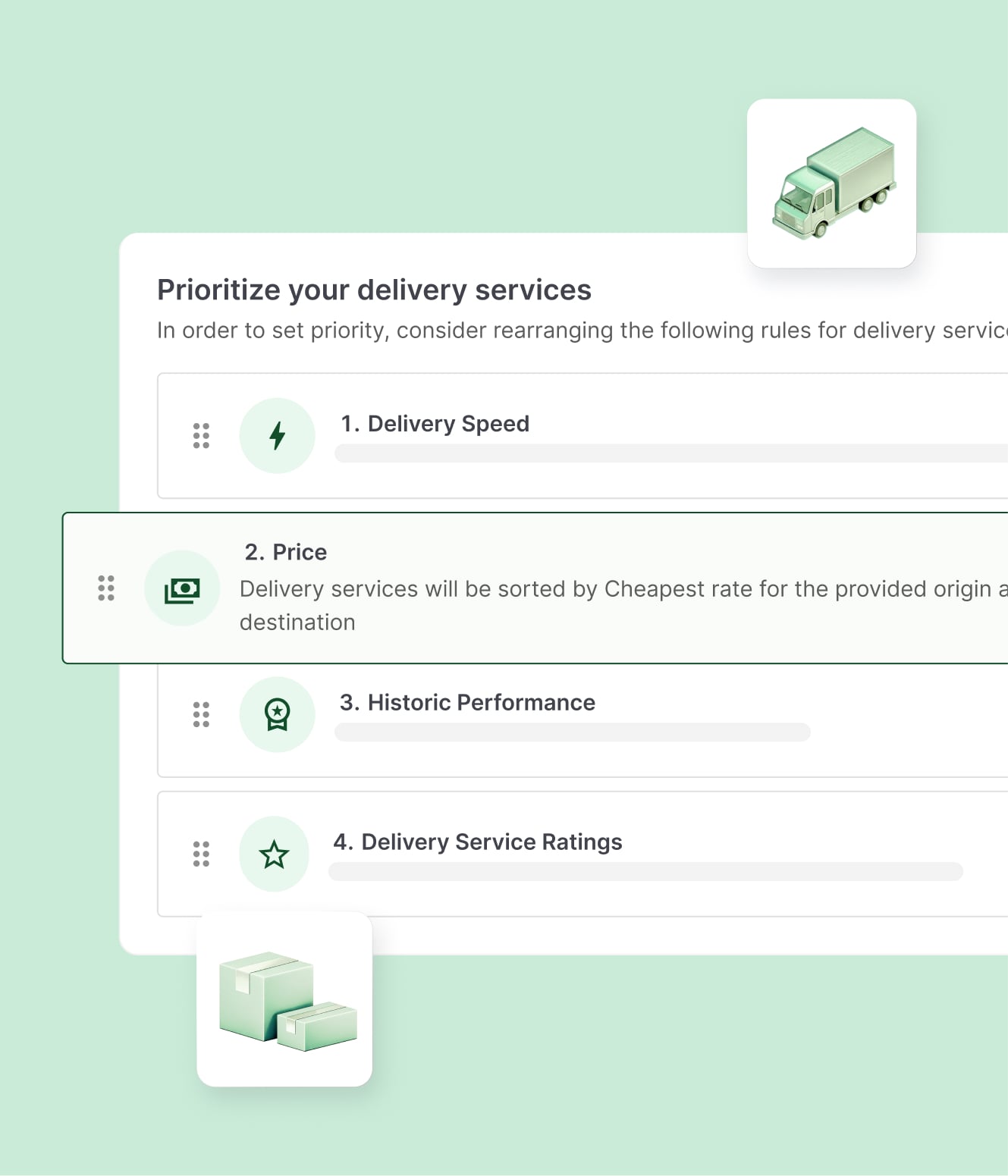 Automate courier allocation