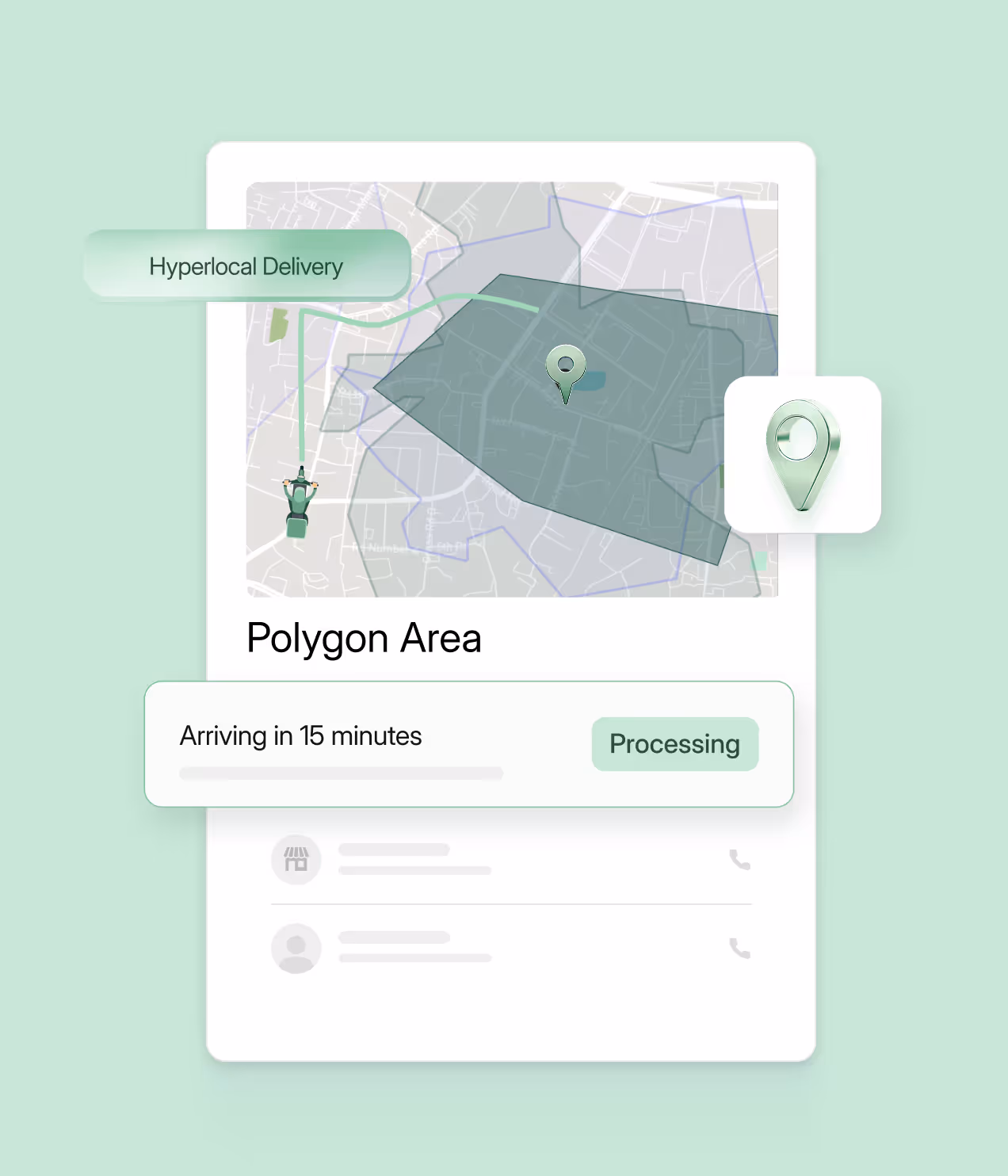 Quick commerce and hyper local delivery