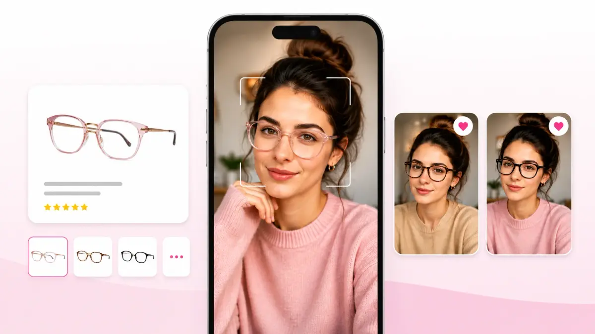 An image showing the 3D version of Eyewear shopping 