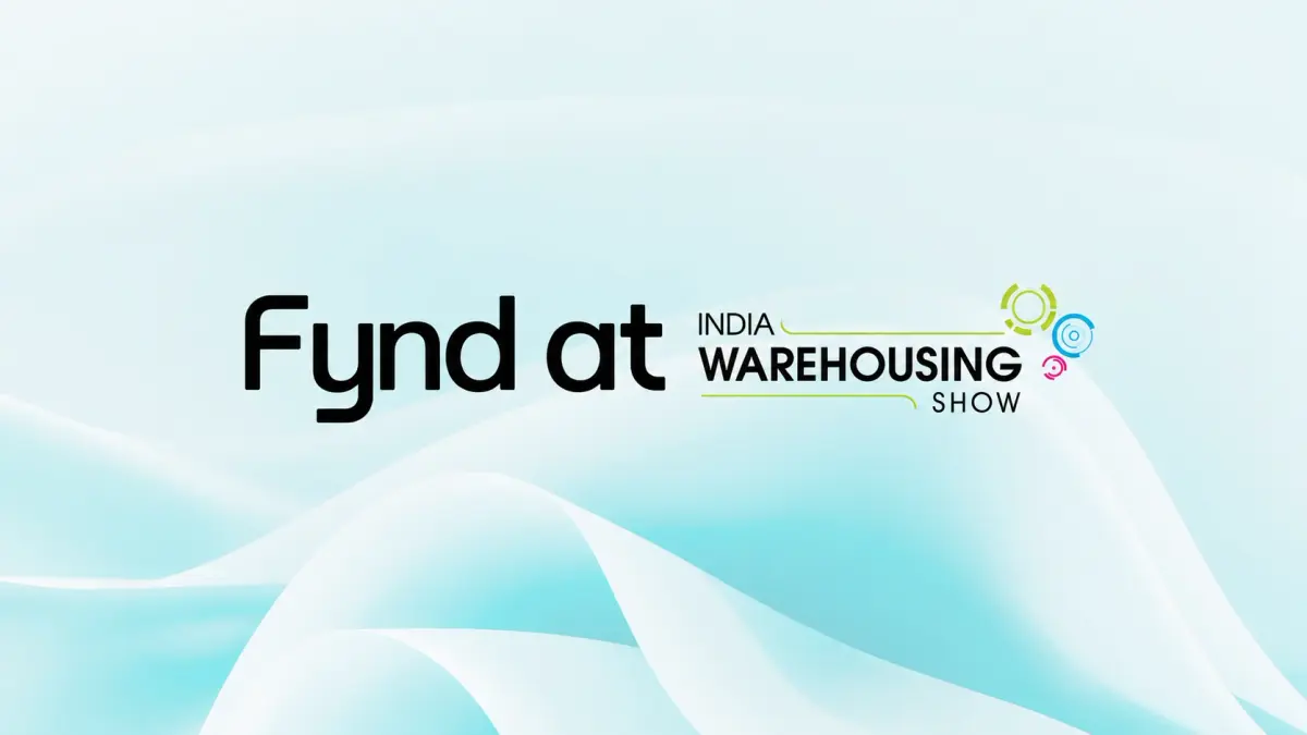 A cover image showing Fynd participation in India Warehousing Show 2026