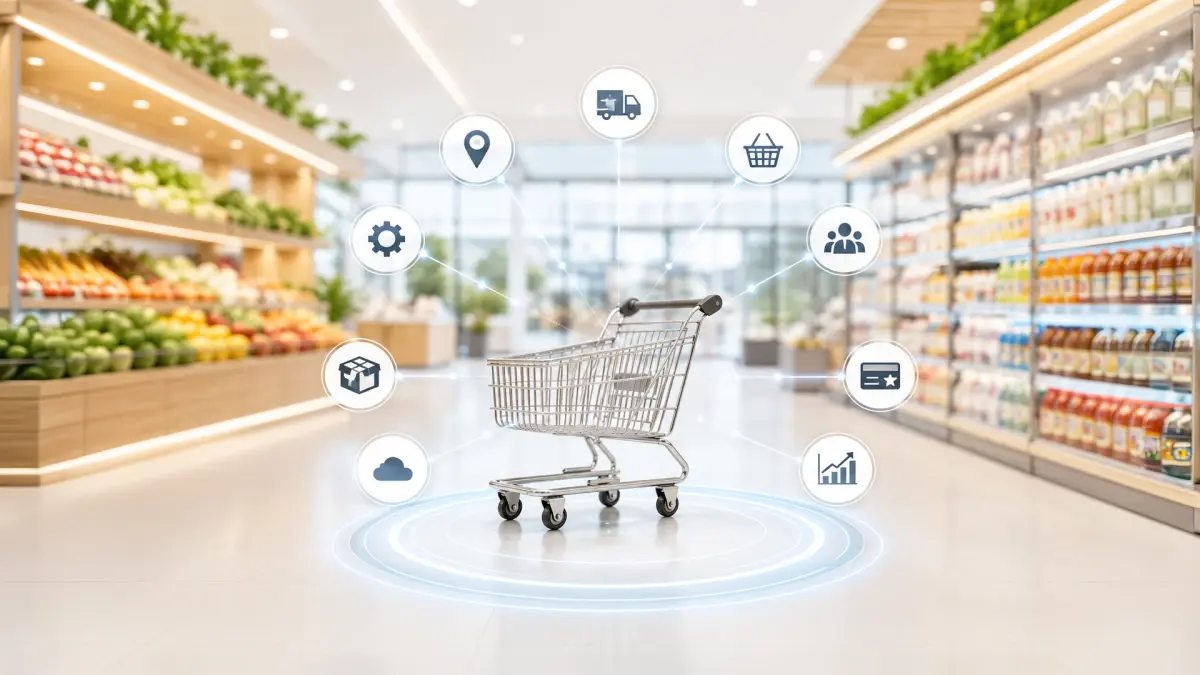 An image showing disconnected tools can be brought under one dashboard with Fynd unified retail management solution