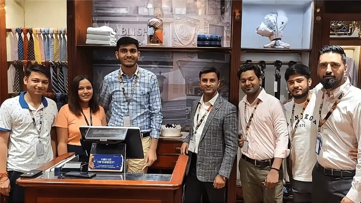 Airport sales team