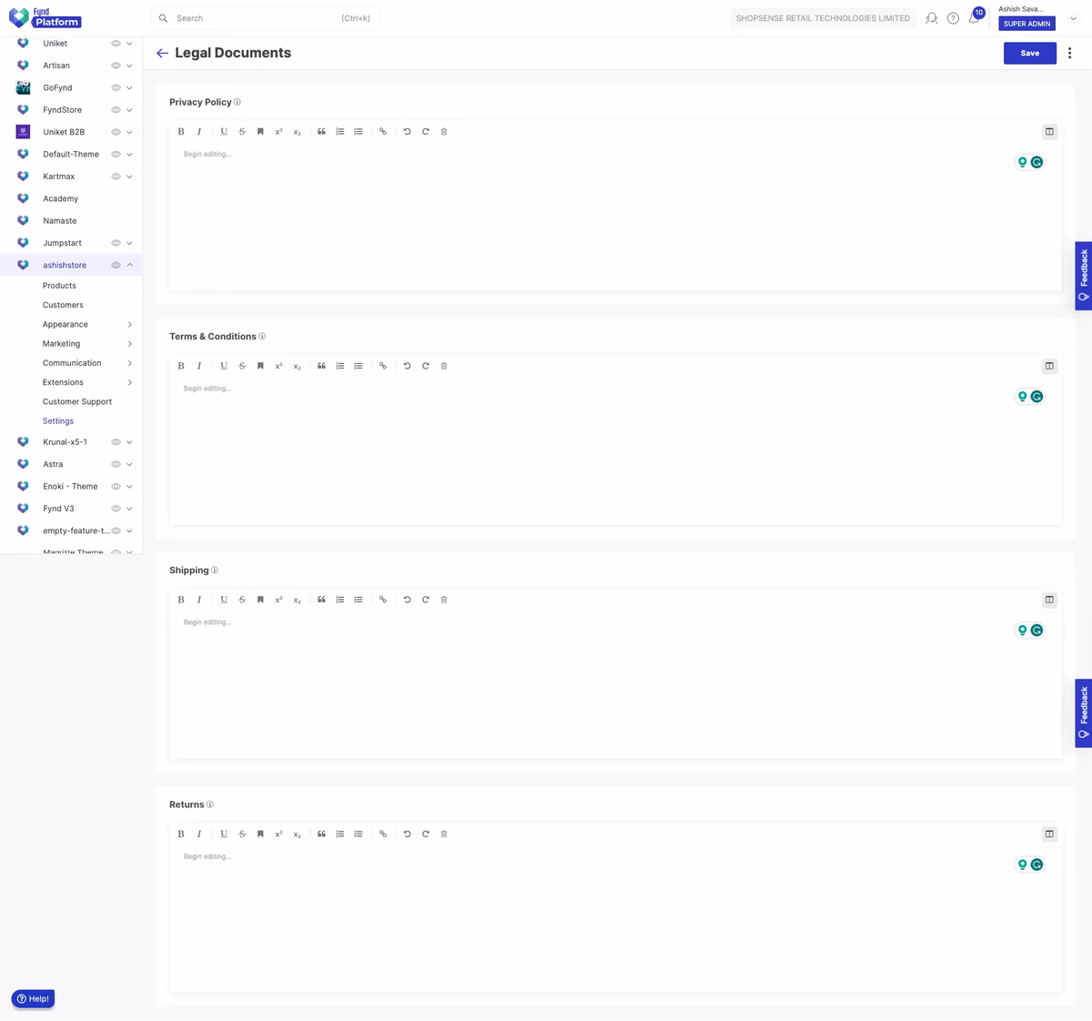Enhanced Legal Pages with Themes
