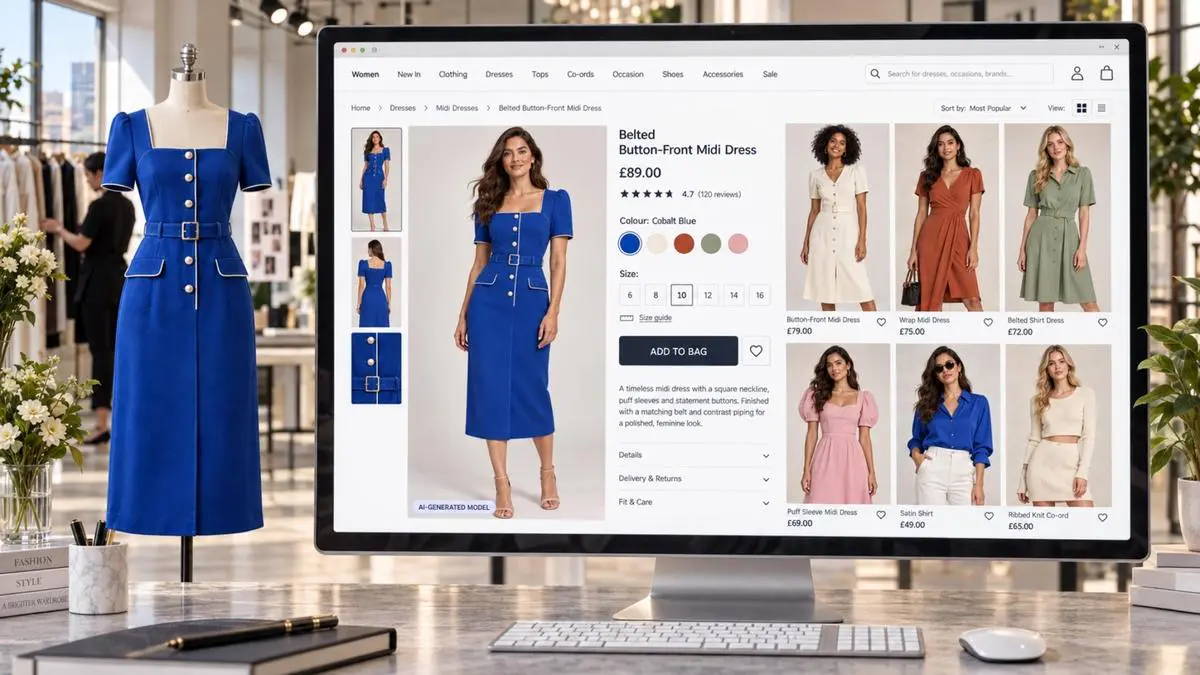 AI fashion models