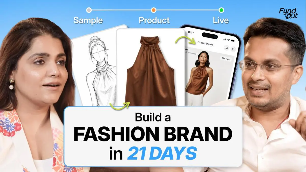 How Fynd Is Helping Founders Launch a Fashion Brand in 21 Days Without a Factory | Farooq Adam, Fynd