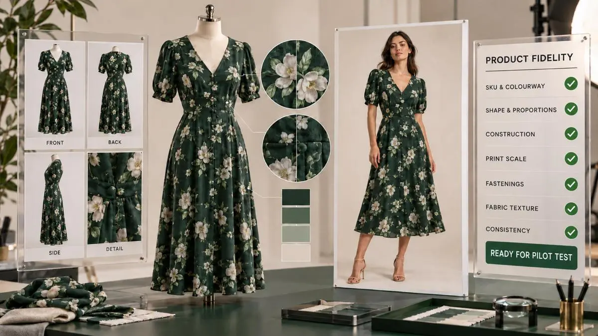 AI fashion photography