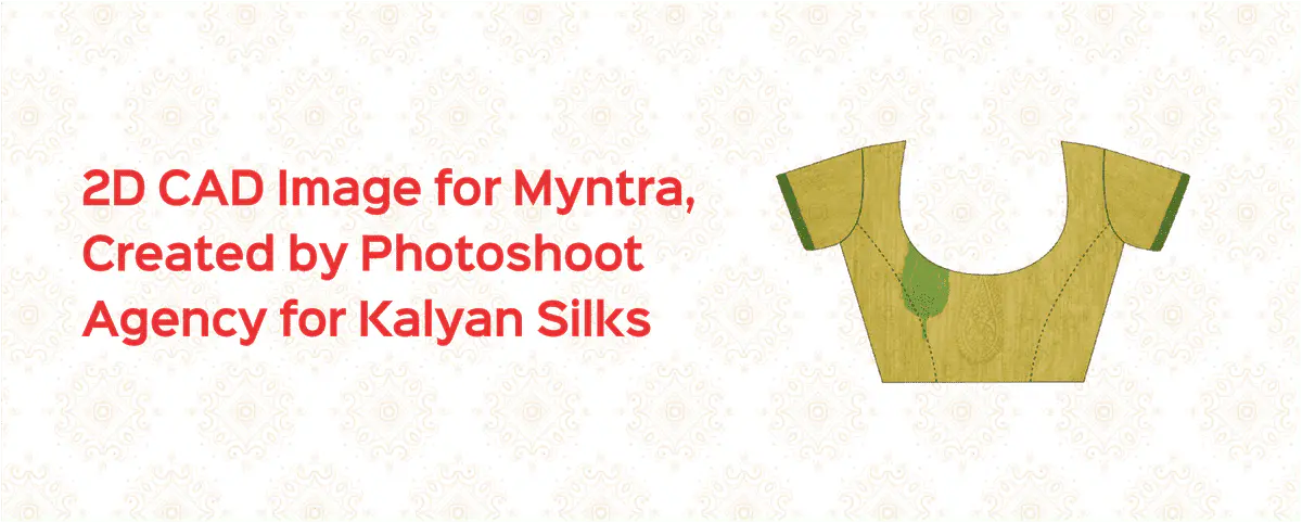 2D CAD image for myntra